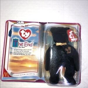 Collectors item beanie baby teddy bear the end